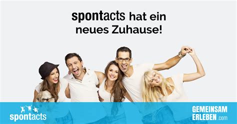 spontacts kosten|GemeinsamErleben übernimmt Spontacts 